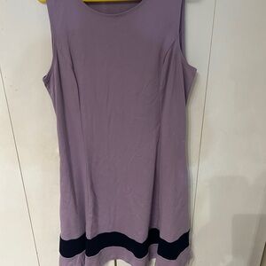 New York & Company Lavender and Blue Mini Dress with pockets 37L x 20 1/2